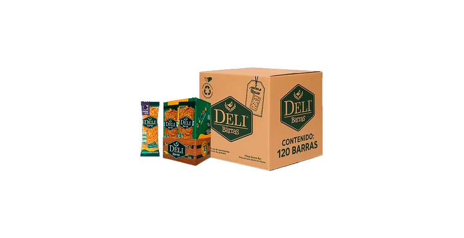 Cajas de DeliBarras al mayoreo